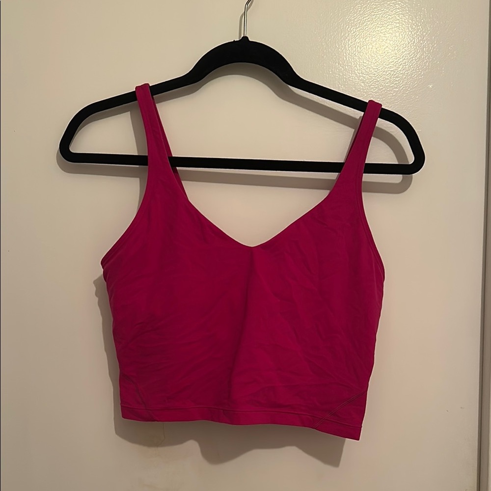 lululemon athletica Ripened Raspberry Crop Top